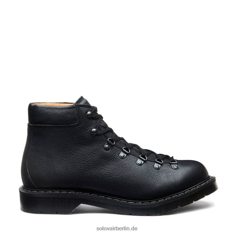 Frauen Solovair Schwarzer, Fettiger, Städtischer Wanderer 0284f340