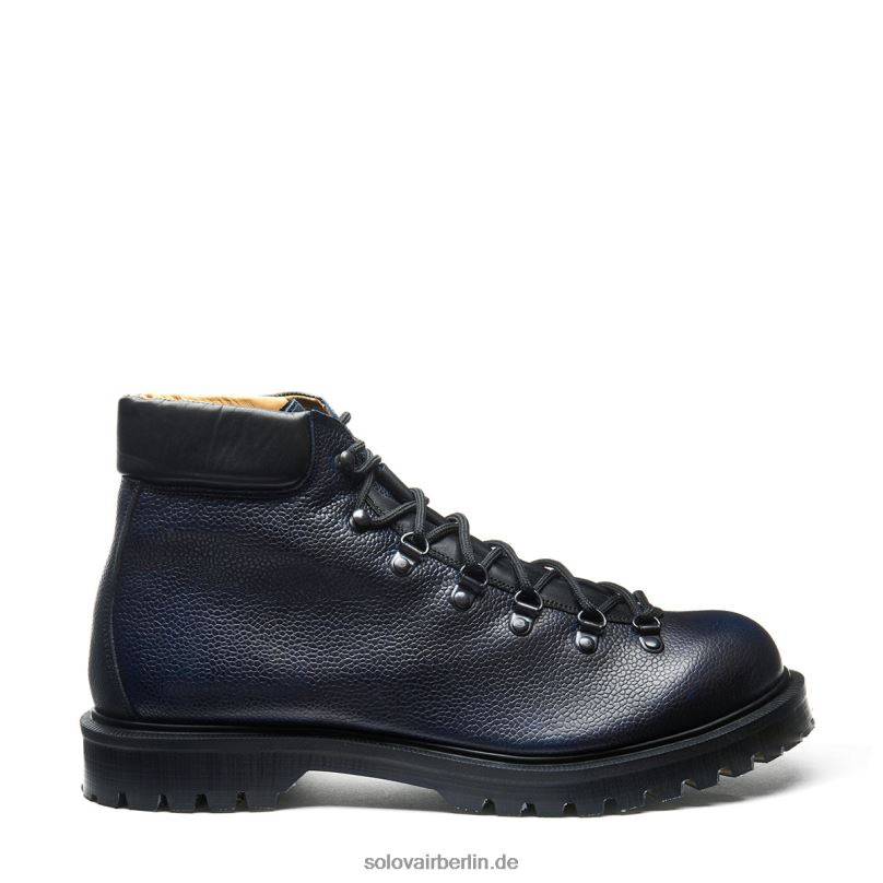 Frauen Solovair Urbaner Wanderer In Navy-grain 0284f337