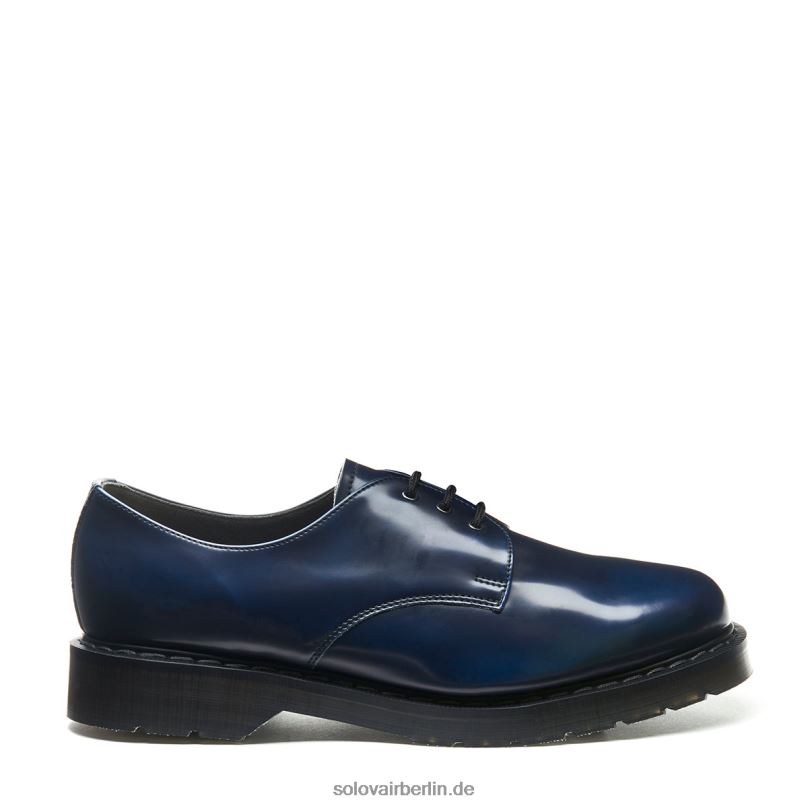 Männer Solovair Marineblauer Veganer Gibson-schuh Zum Abreiben 0284f189