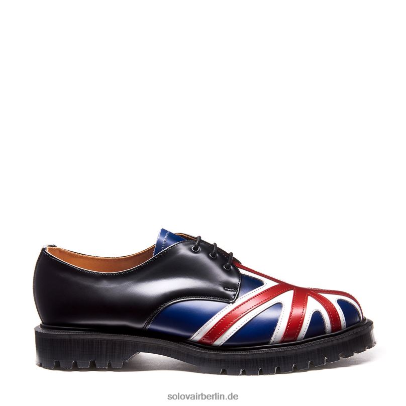 Männer Solovair Union-jack-gibson-schuh 0284f196