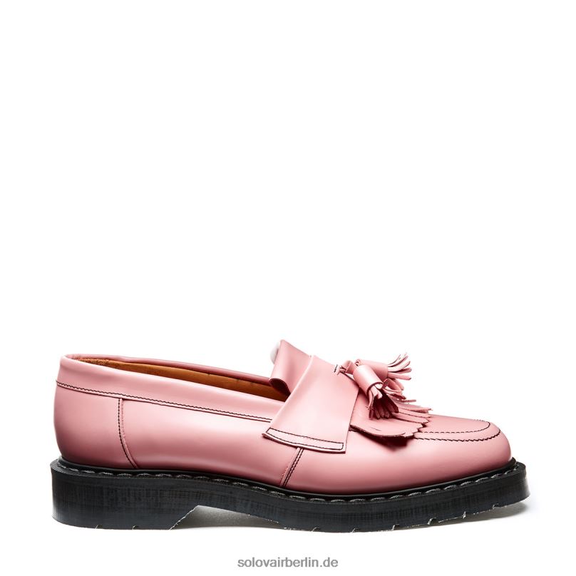 Männer Solovair Blush Pink Hi-shine Tassel-loafer 0284f212