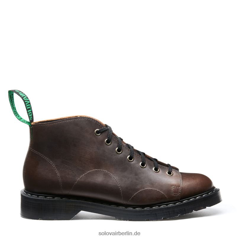 Männer Solovair Gaucho Crazy Horse Monkey Stiefel 0284f143