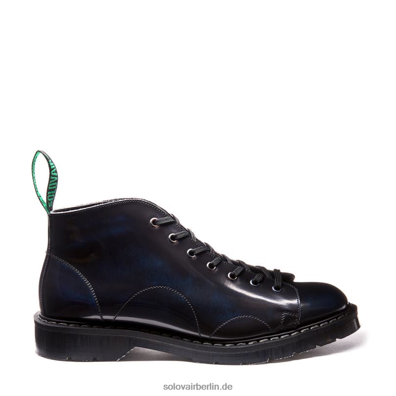 Männer Solovair Marineblauer Affenstiefel Zum Abreiben 0284f155