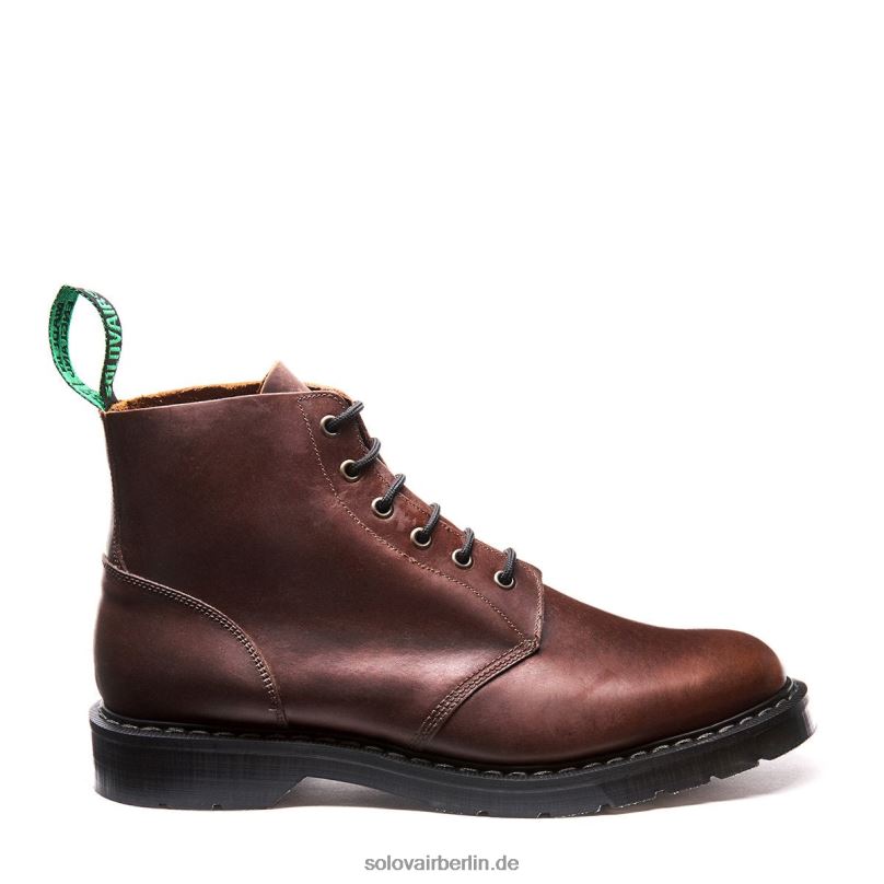 Männer Solovair Gaucho Crazy Horse Astronautenstiefel Mit 6 ösen 0284f7