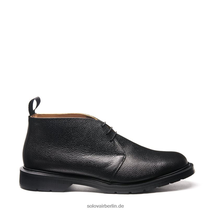 Männer Solovair Chukka-stiefel Mit Schwarzer Körnung 0284f29