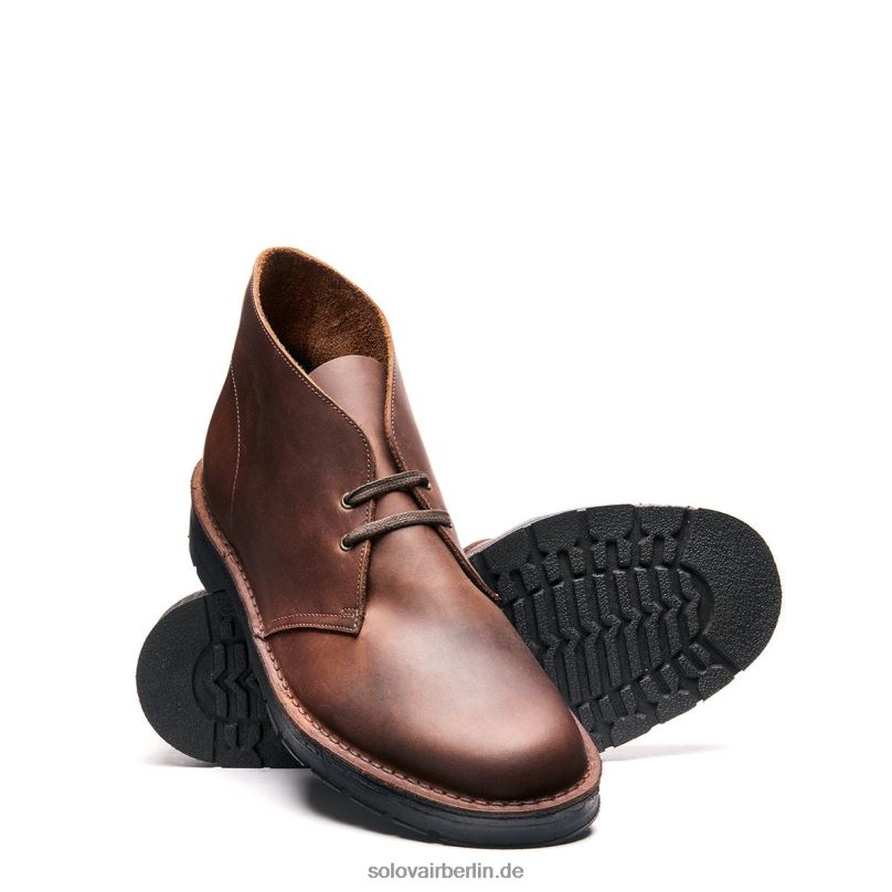 Männer Solovair Gaucho Crazy Horse Chukka-stiefel 0284f33