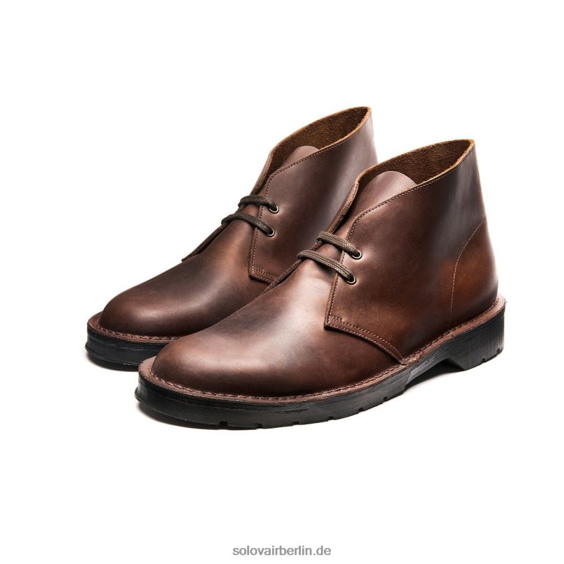 Männer Solovair Gaucho Crazy Horse Chukka-stiefel 0284f33