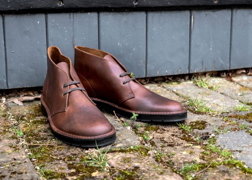 Männer Solovair Gaucho Crazy Horse Chukka-stiefel 0284f33