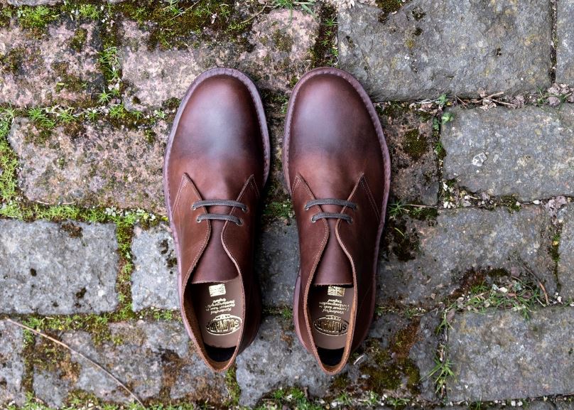 Männer Solovair Gaucho Crazy Horse Chukka-stiefel 0284f33