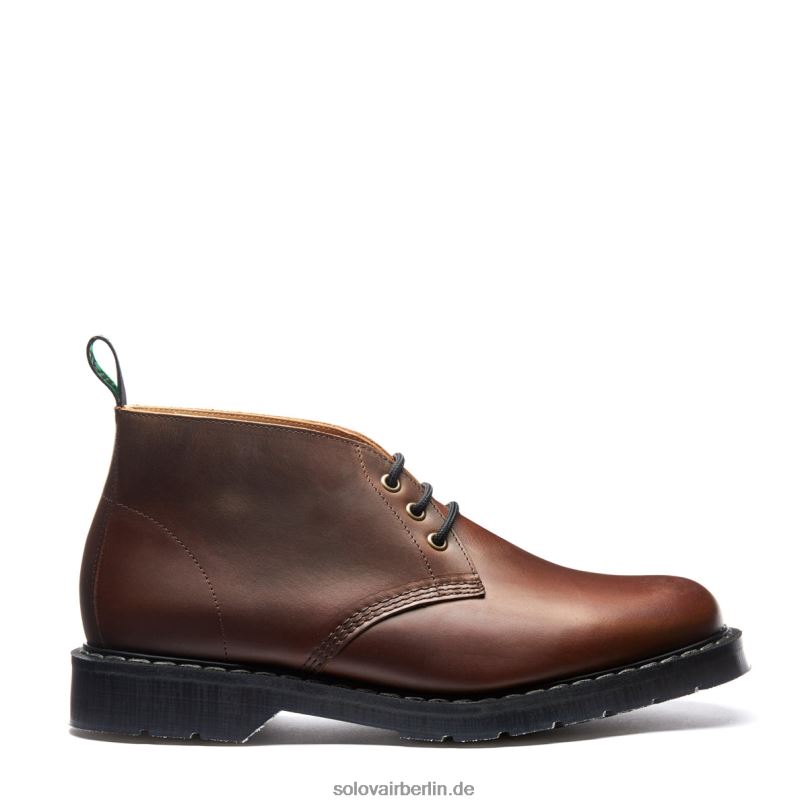 Männer Solovair Gaucho Crazy Horse Chukka-stiefel Mit 3 ösen 0284f37