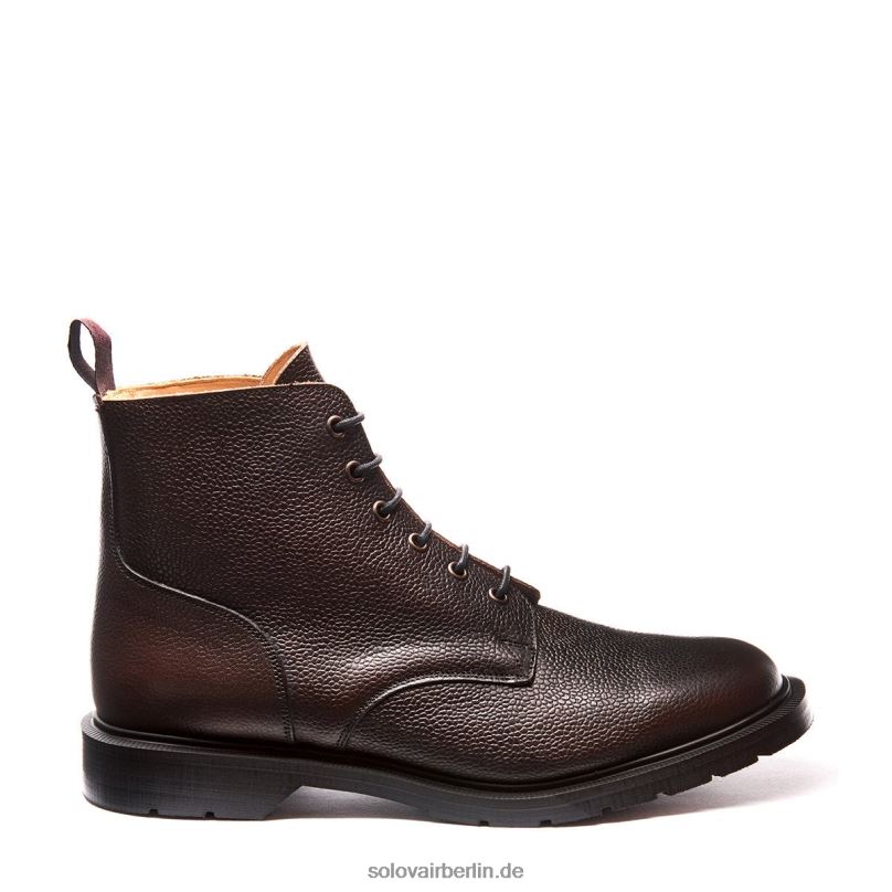 Männer Solovair 6-loch-derby-stiefel Mit Walnussmaserung 0284f91