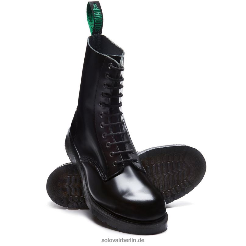 Männer Solovair Highlander 11-loch-derby-stiefel Mit Stahlkappe 0284f127