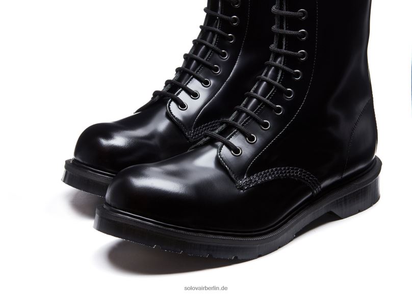 Männer Solovair Highlander 11-loch-derby-stiefel Mit Stahlkappe 0284f127