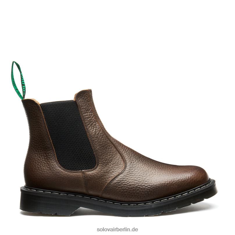 Männer Solovair Gaucho Braun Getreidehändler Stiefel 0284f57