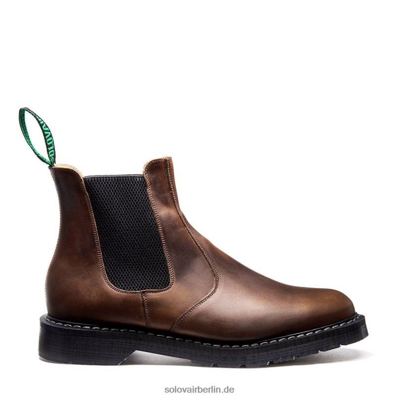 Männer Solovair Gaucho Crazy Horse Händler Stiefel 0284f41