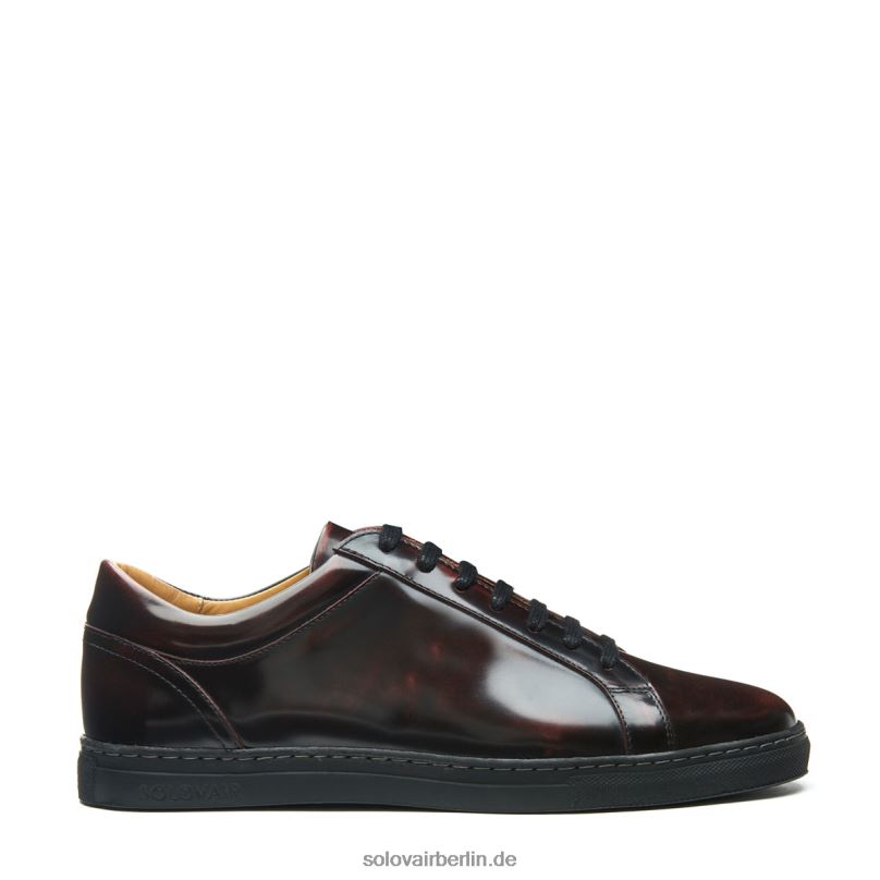 Solovair Weinroter Abriebsneaker 070 0284f230
